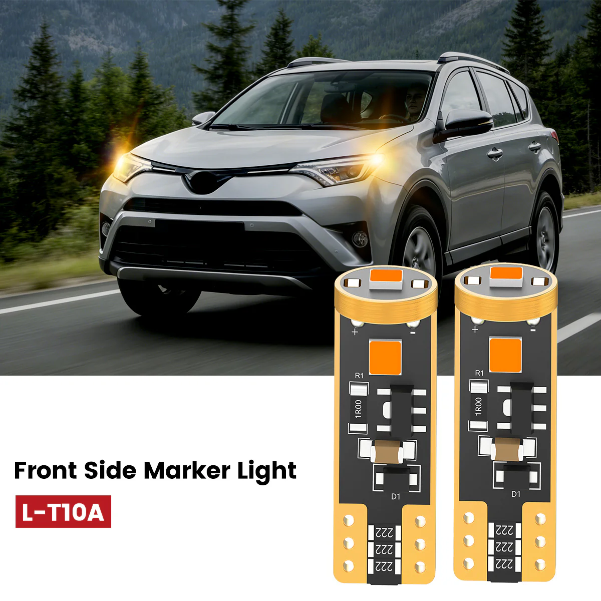 Fit for 2016-2018 Toyota RAV4 LED Bulbs Upgrade - Image 39