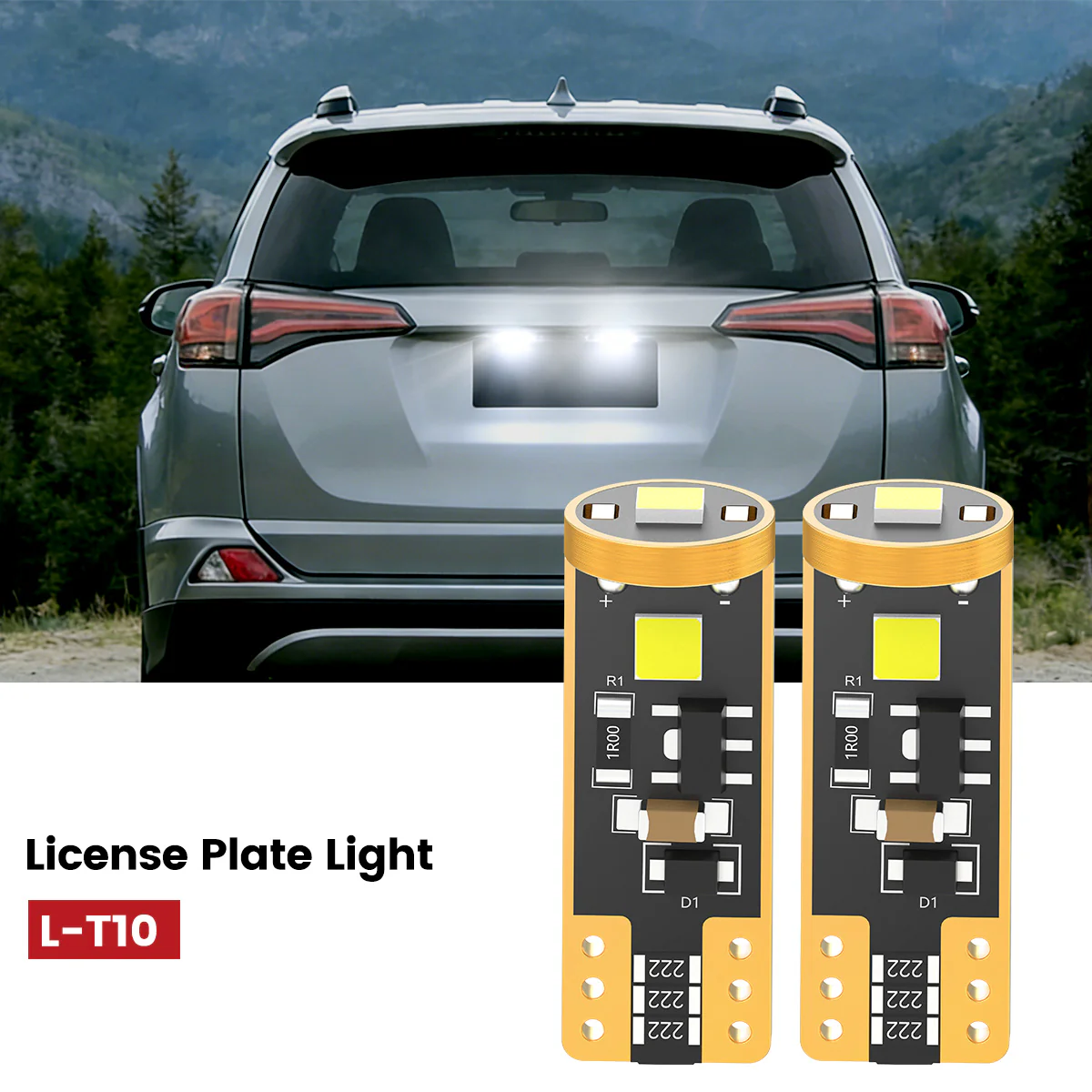Fit for 2016-2018 Toyota RAV4 LED Bulbs Upgrade - Image 43