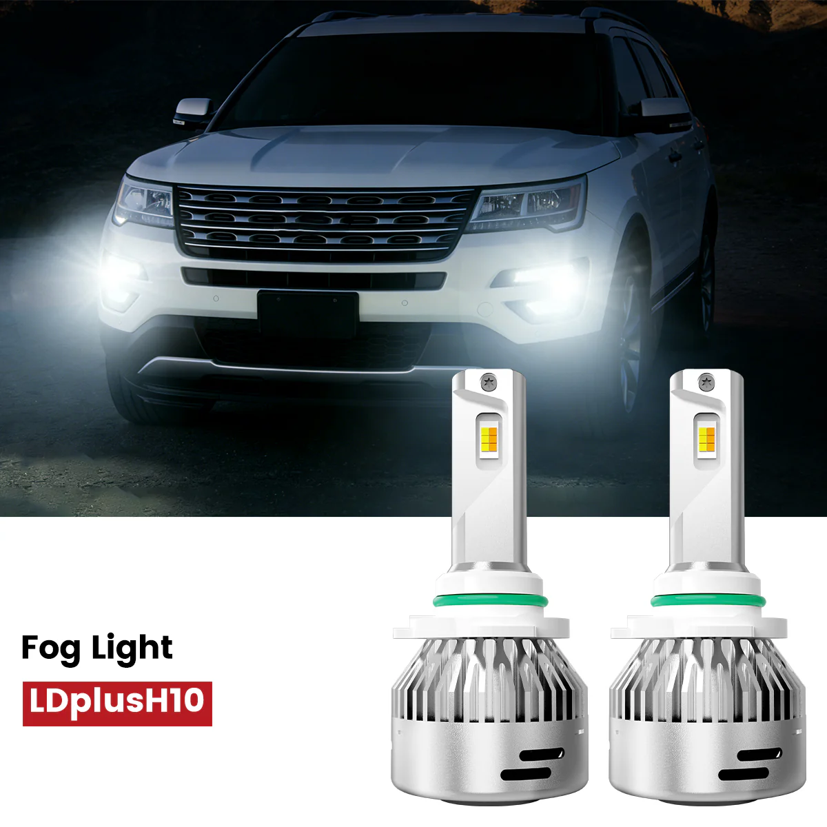 Fit for 2016-2019 Ford Explorer The Brightest LED Bulbs Upgrade - Image 12