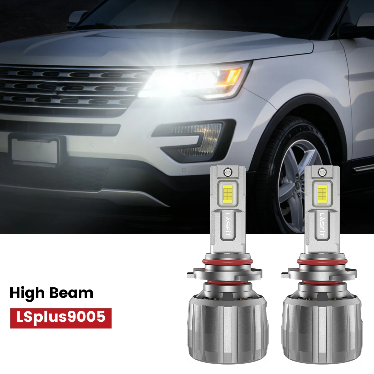 Fit for 2016-2019 Ford Explorer The Brightest LED Bulbs Upgrade - Image 8