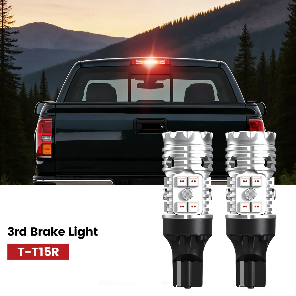 Fit for 2016-2019 GMC Sierra 2500HD 3500HD LED Bulbs Upgrade - Image 19