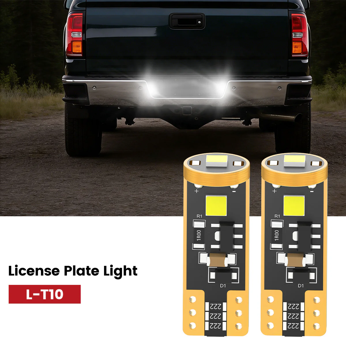 Fit for 2016-2019 GMC Sierra 2500HD 3500HD LED Bulbs Upgrade - Image 30