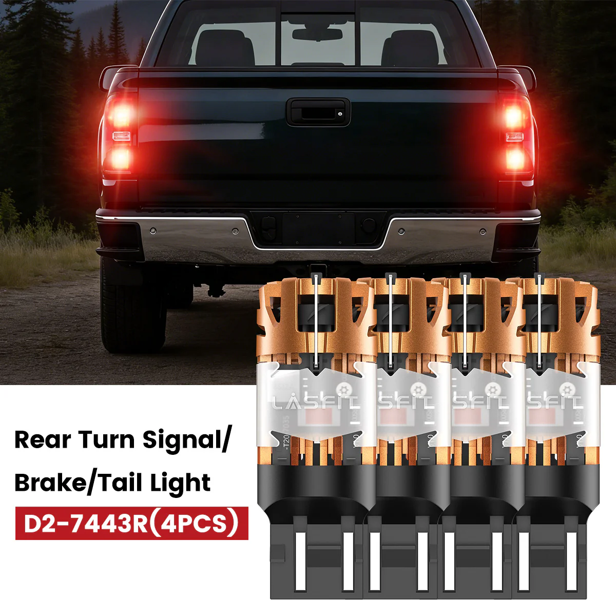 Fit for 2016-2019 GMC Sierra 2500HD 3500HD LED Bulbs Upgrade - Image 7