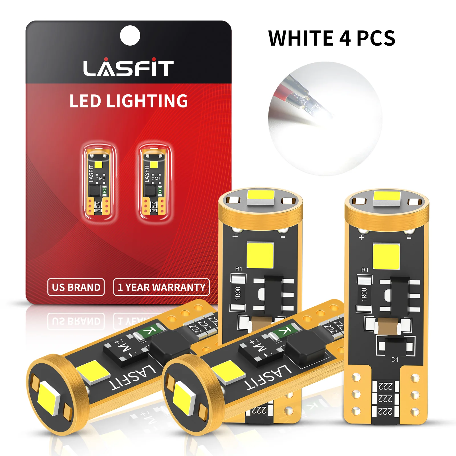 Fit for 2016-2019 Nissan Sentra LED Bulbs H11 Exterior Interior Lights - Image 33