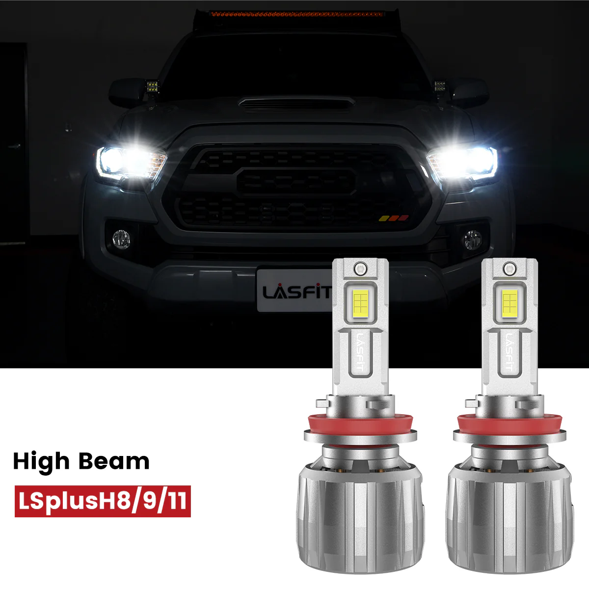 Fit for 2016-2023 Toyota Tacoma The Brightest LED Bulbs Upgrade | Tested and Verified - Image 10