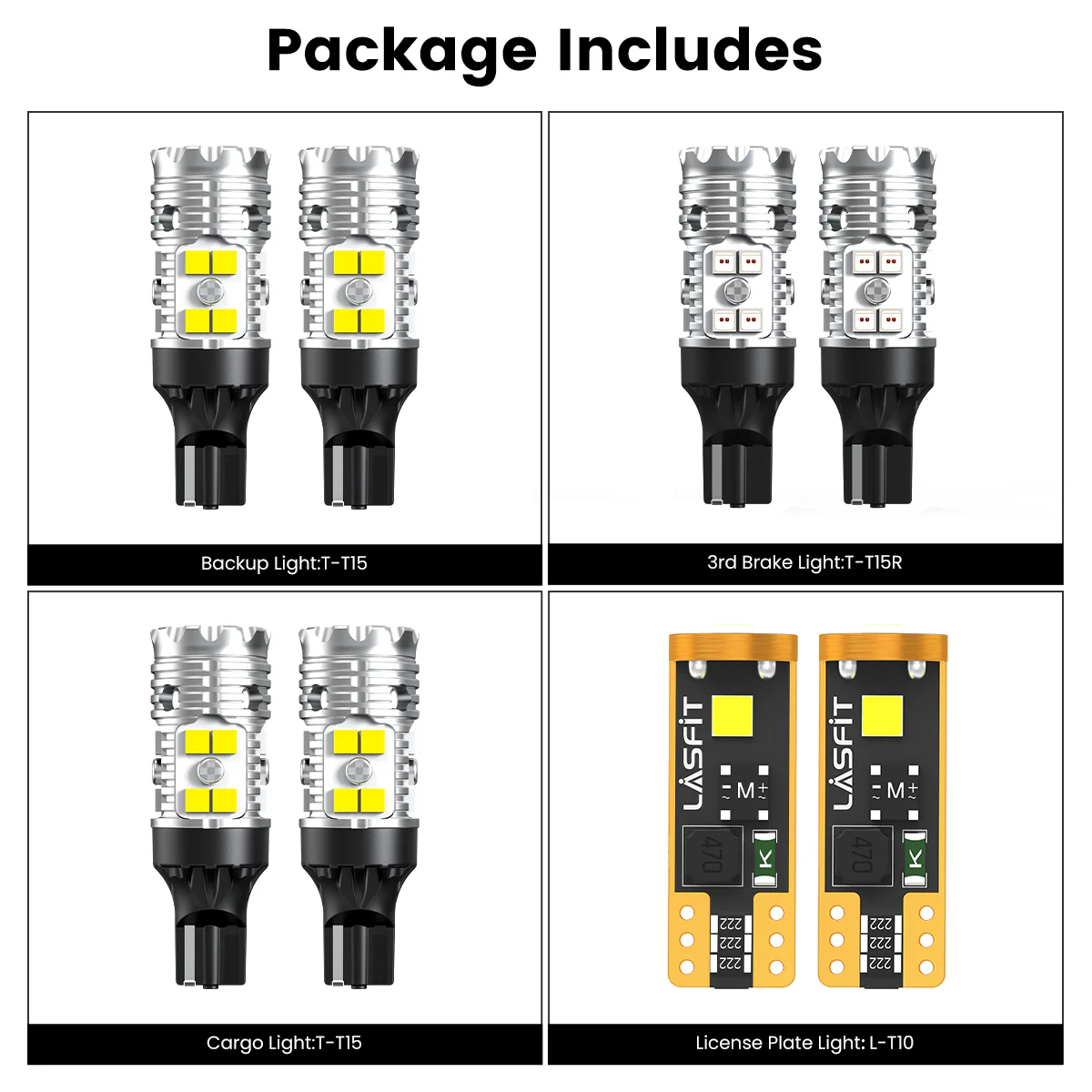 Fit for 2016-2018 GMC Sierra 1500 LED Bulbs Upgrade | Tested and Verified - Image 8