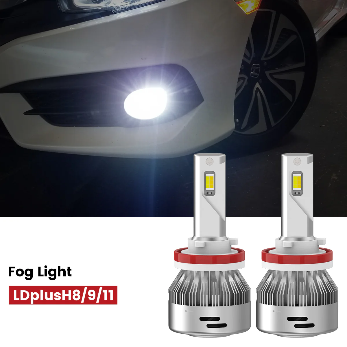 Fit for 2016-2021 Honda Civic Sedan Coupe Hatchback LED Bulbs Upgrade | Tested and Verified - Image 7