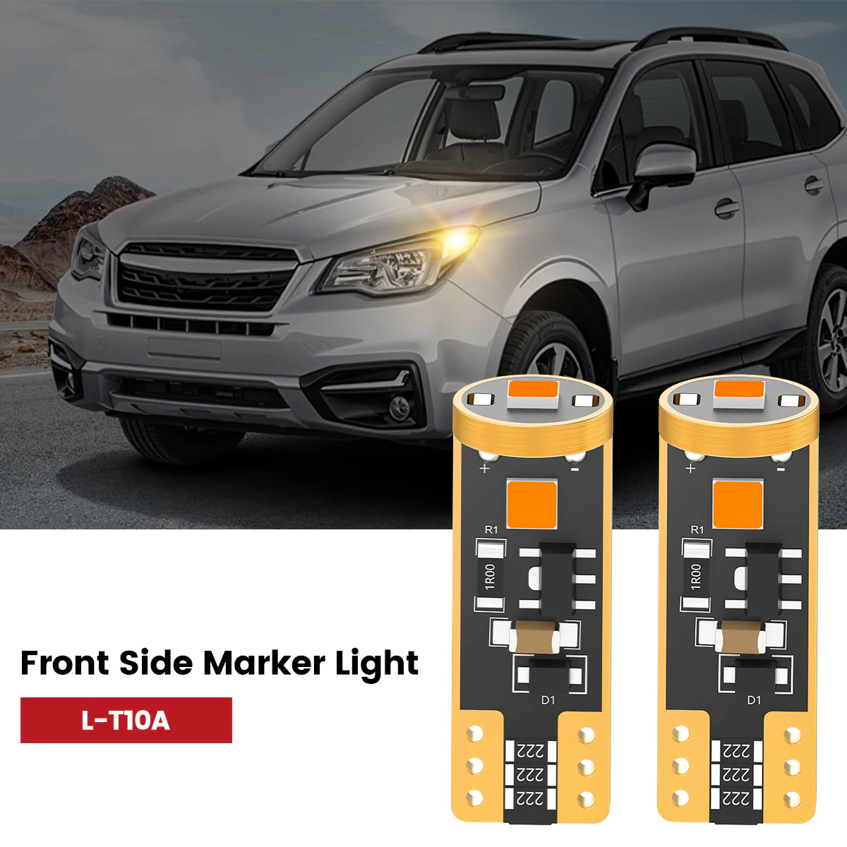 Fit for 2017-2018 Subaru Forester The Brightest LED Bulbs Upgrade - Image 47
