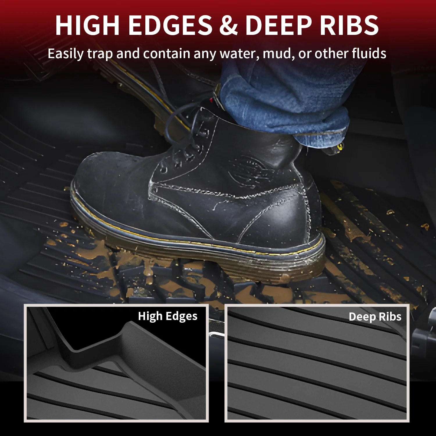 Fit for 2017-2023 BMW 5 Series Floor Mats or Cargo Mat, for 530i 540i 540d m550i, Not Fit GT - Image 8