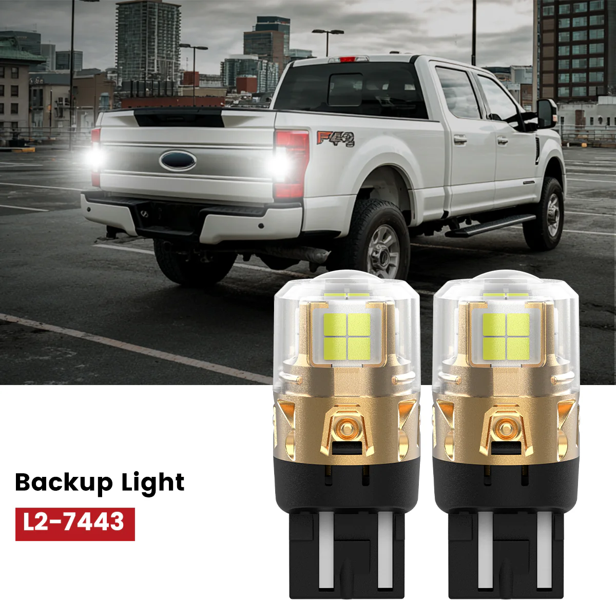 Fit for 2017-2019 Ford F-250 F-350 Super Duty The Brightest LED Bulbs Upgrade | Tested and Verified - Image 49