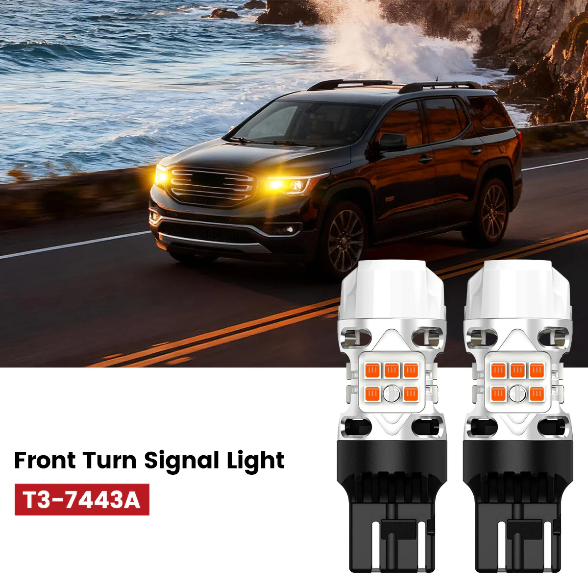 Fit for 2017-2019 GMC Acadia The Brightest LED Bulbs Upgrade | Tested and Verified - Image 25