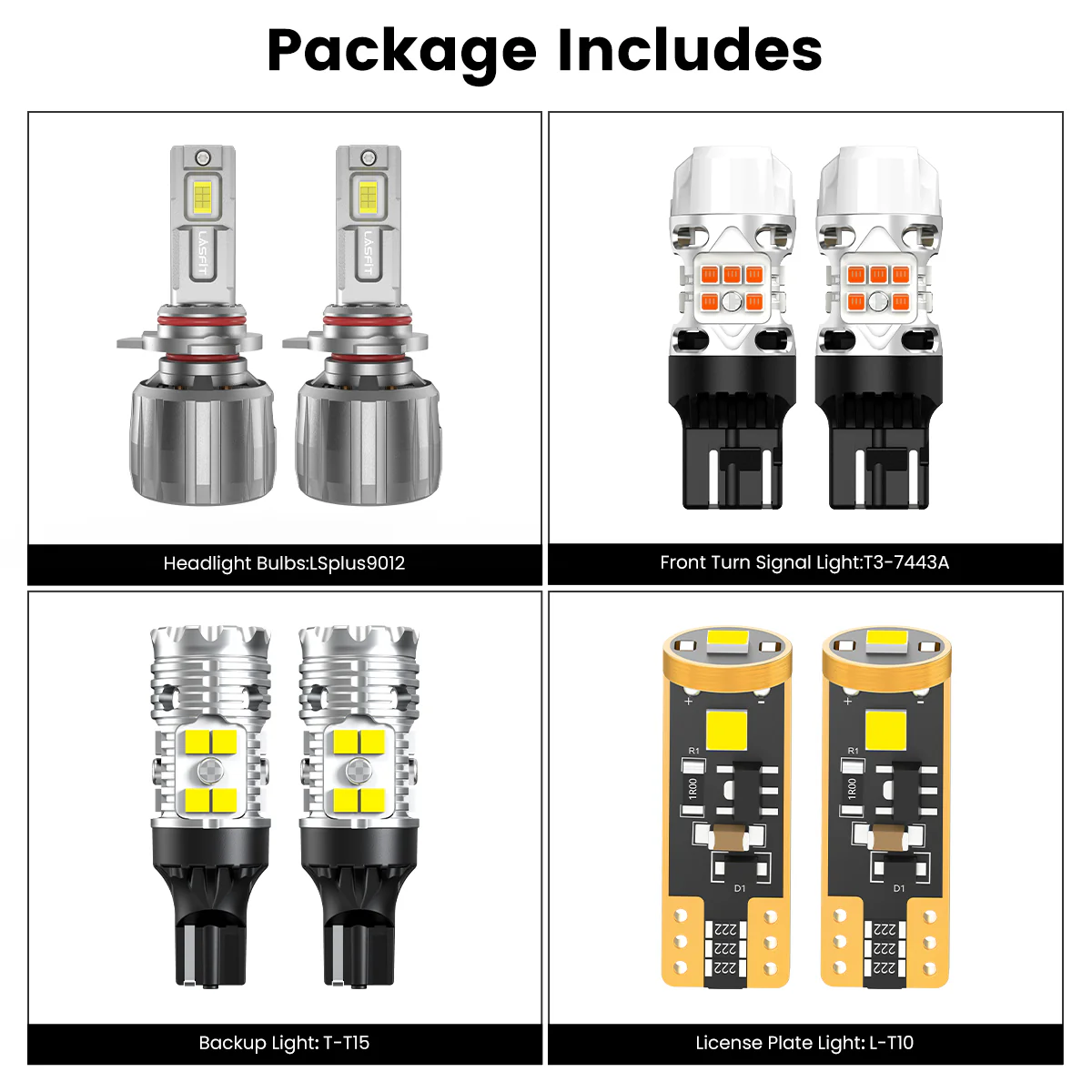 Fit for 2017-2019 GMC Acadia The Brightest LED Bulbs Upgrade | Tested and Verified - Image 7