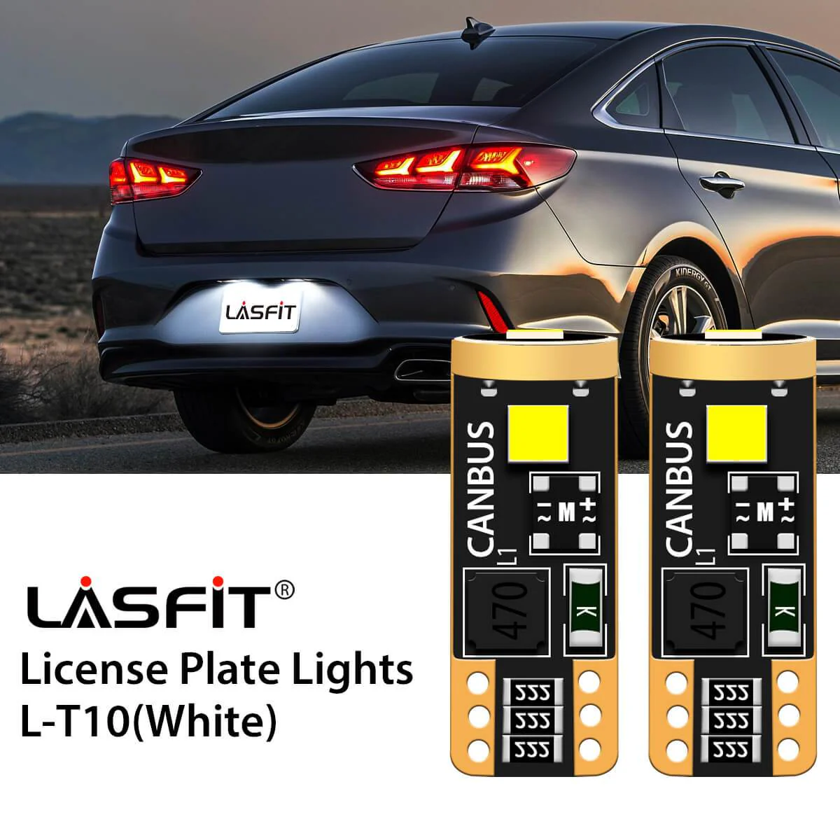 Fit for 2018-2019 Hyundai Sonata The Brightest LED Bulbs Upgrade - Image 19