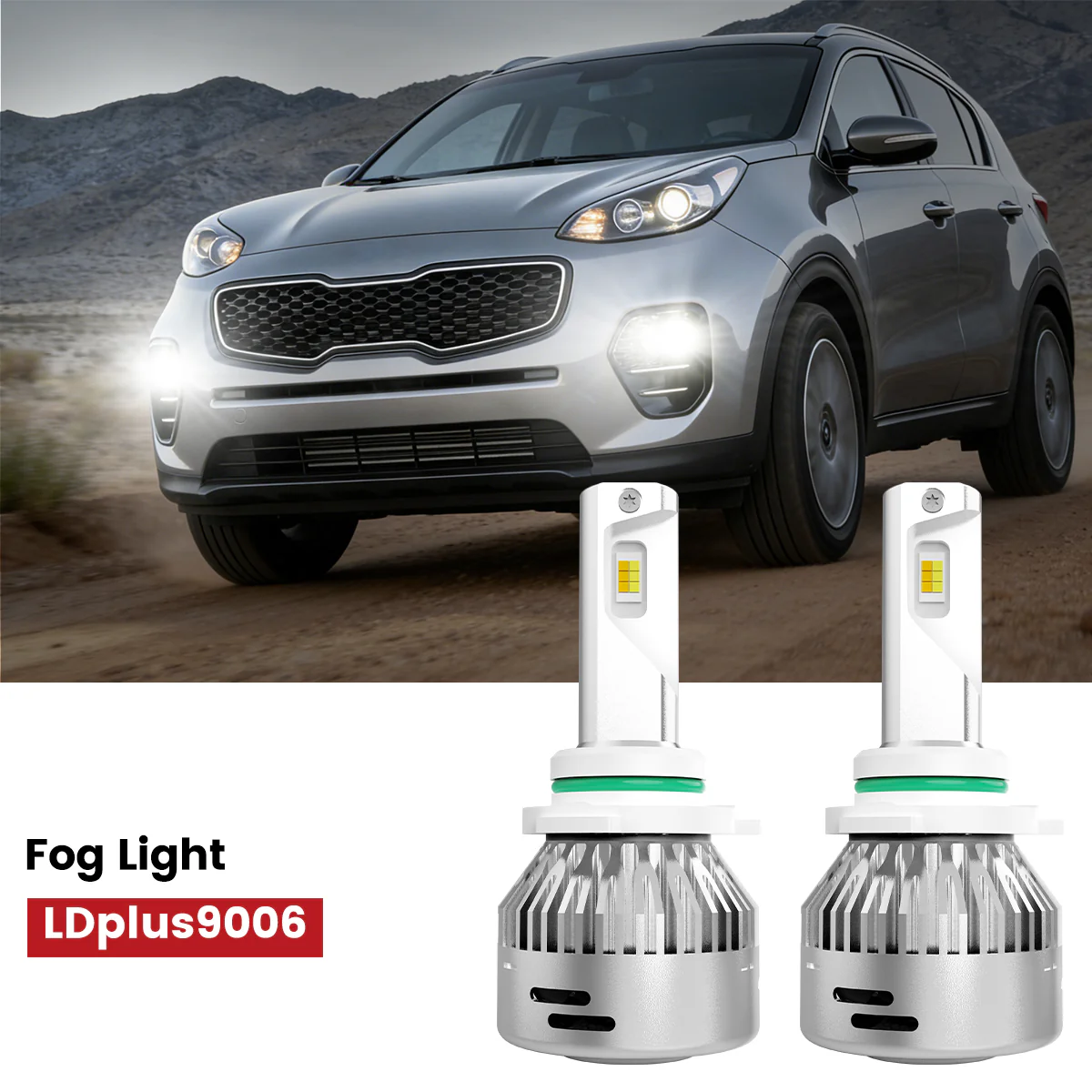 Fit for 2017-2019 Kia Sportage The Brightest LED Bulbs Upgrade - Image 24