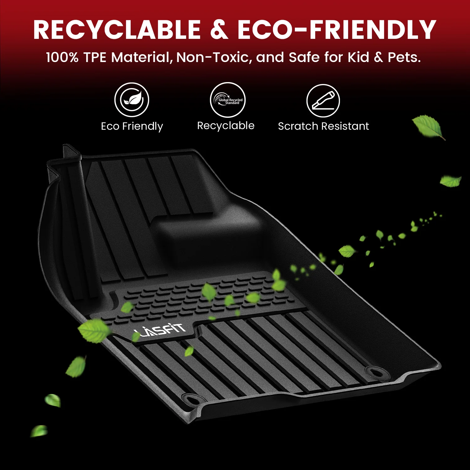 Fit for 2011-2019 Land Rover Range Rover Evoque Floor Mats, Not For Convertible - Image 5