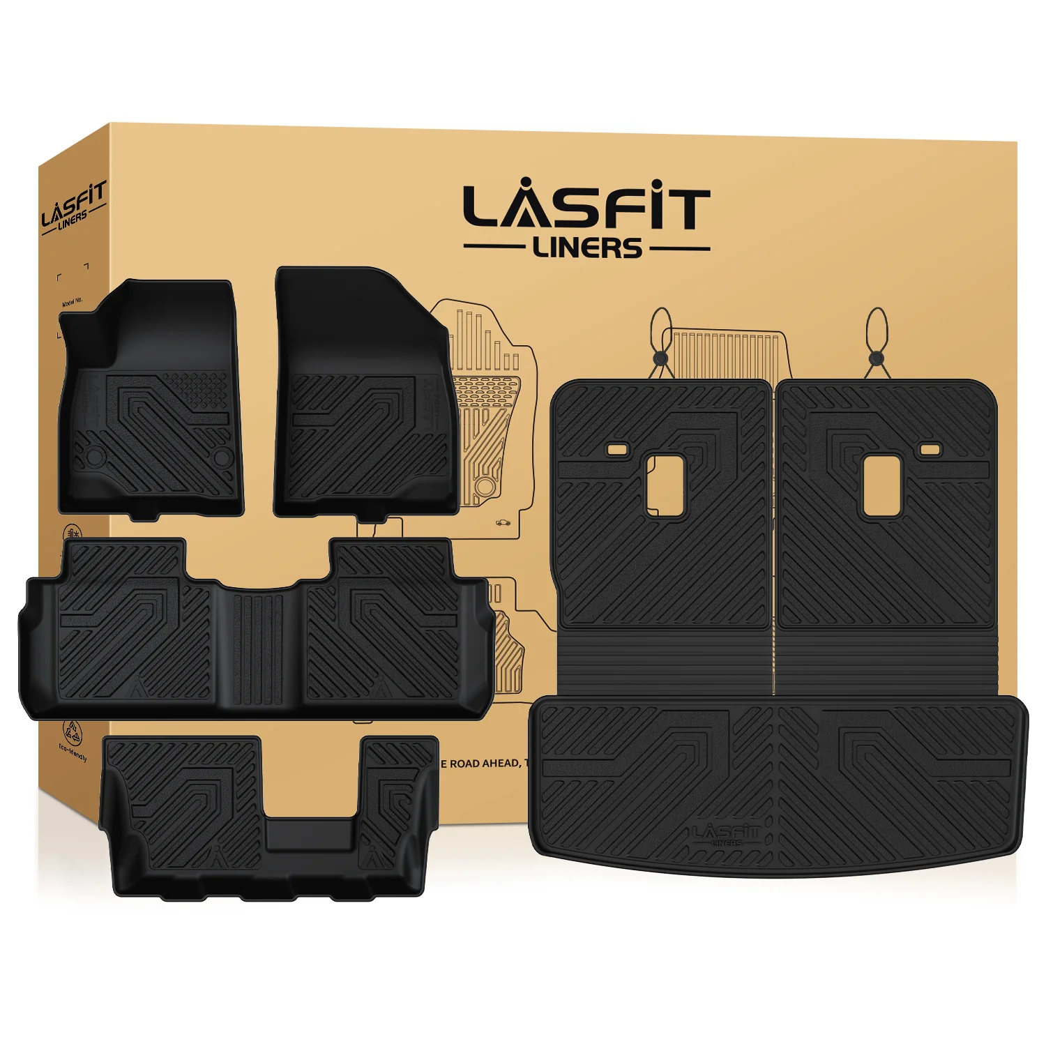 Fit for 2017-2023 GMC Acadia Floor Mats or Seatback & Cargo Mat - Image 25