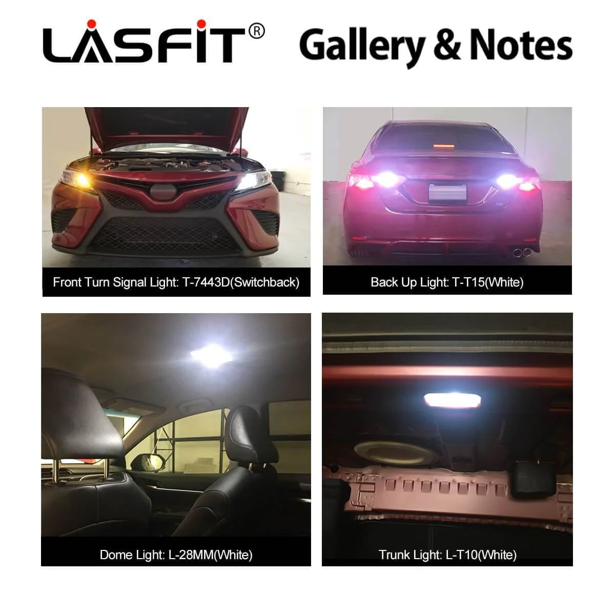 Fit for 2018-2024 Toyota Camry LED Exterior Interior Lights Upgrade | Tested and Verified - Image 46