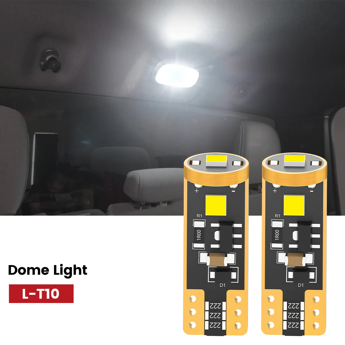 Fit for 2018-2020 Honda Odyssey The Brightest LED Bulbs Upgrade | Tested and Verified - Image 47