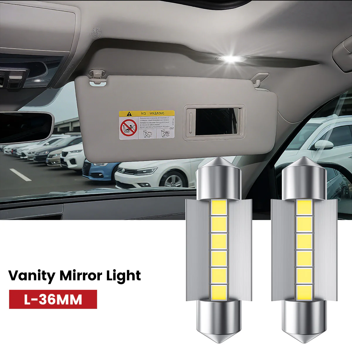 Fit for 2018-2020 Volkswagen Atlas LED Bulbs Upgrade | Tested and Verified - Image 34
