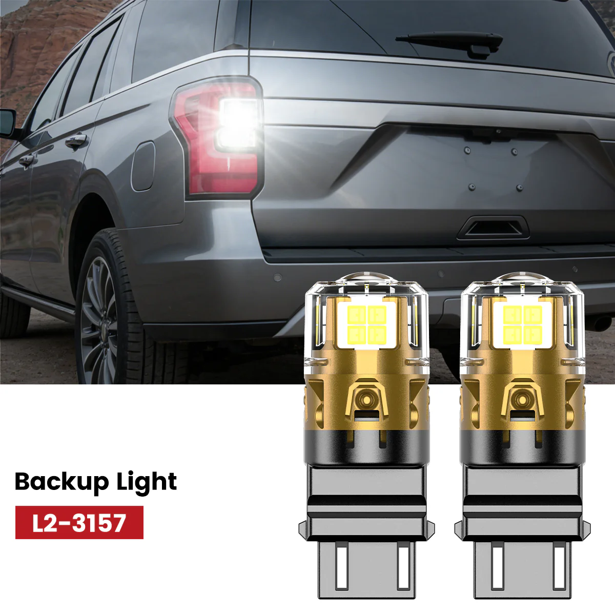 Fit for 2018-2021 Ford Expedition The Brightest LED Bulbs Upgrade | Tested and Verified - Image 24
