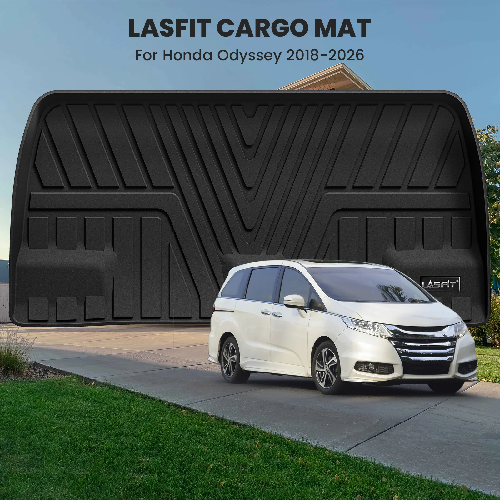 Fit for 2018-2026 Honda Odyssey TPE Custom Floor Mats or Rear Cargo Mat - Image 28