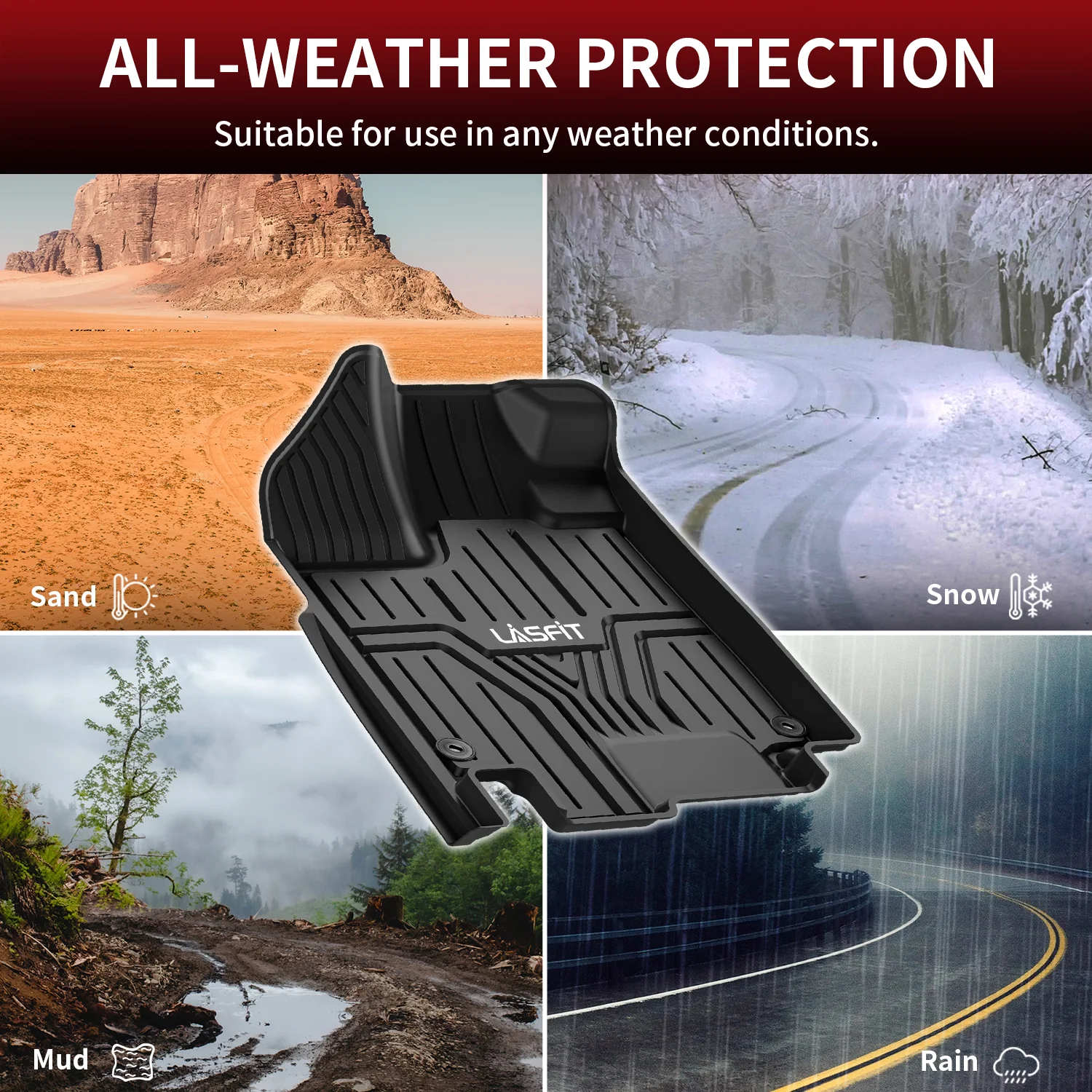 Fit for 2018-2026 Honda Odyssey TPE Custom Floor Mats or Rear Cargo Mat - Image 9
