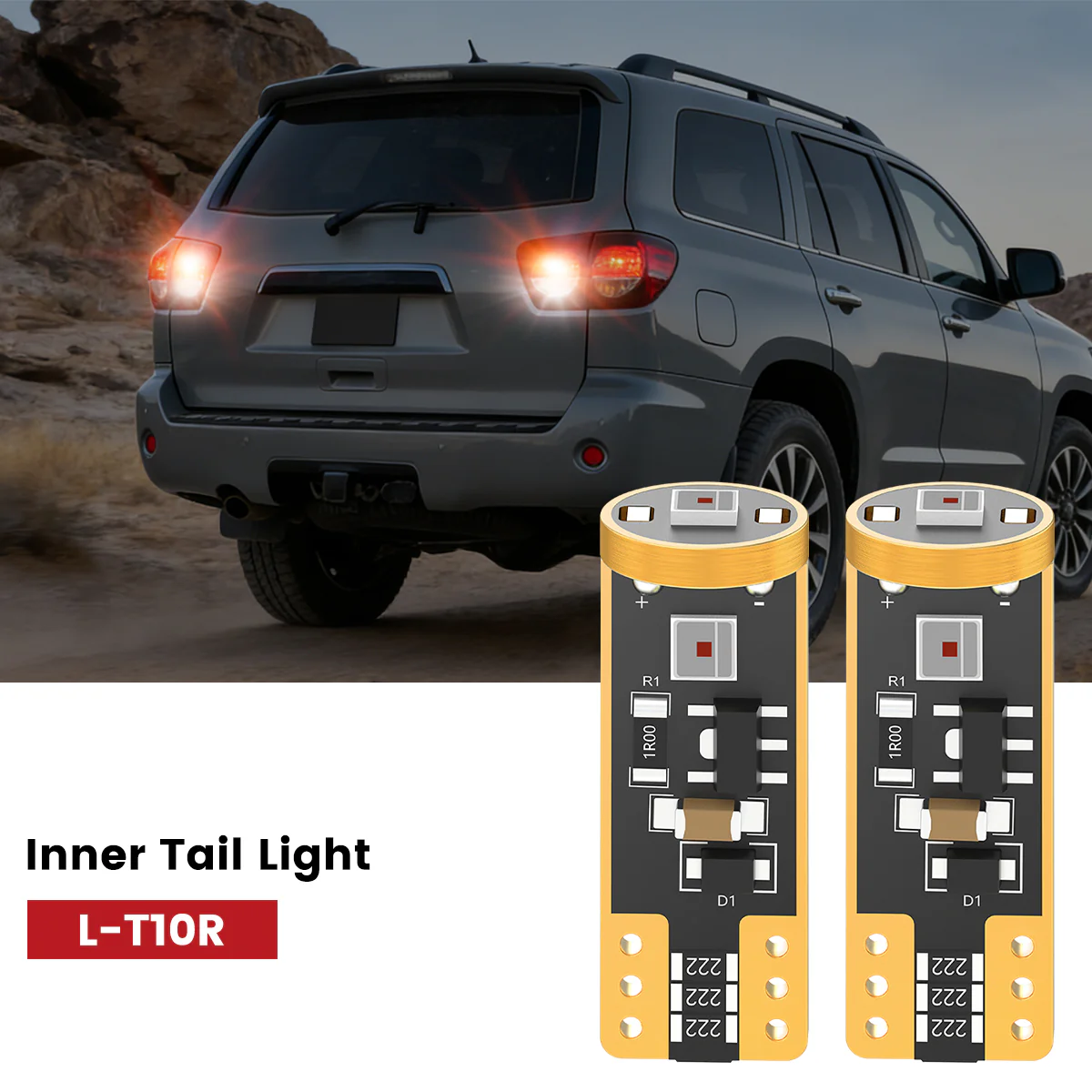 Fit for 2018-2026 Toyota Sequoia LED Exterior Interior Lights Upgrade - Image 21