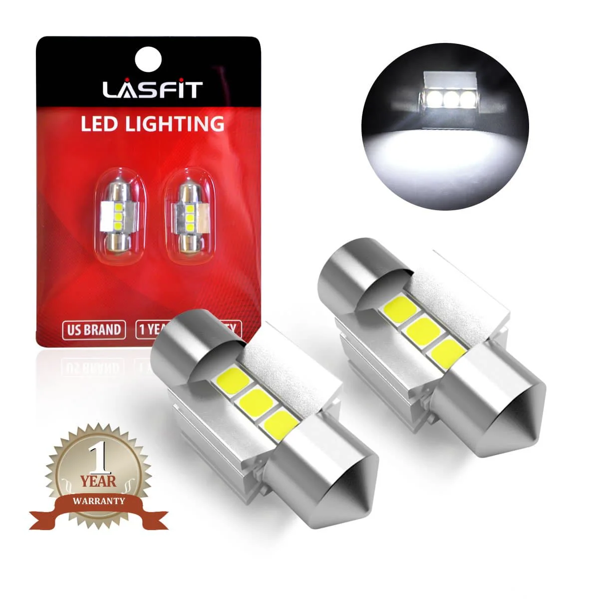 Fit for 2018-2019 Hyundai Elantra GT Custom H7 LED Bulbs Exterior Interior Lights Plug and Play - Image 47