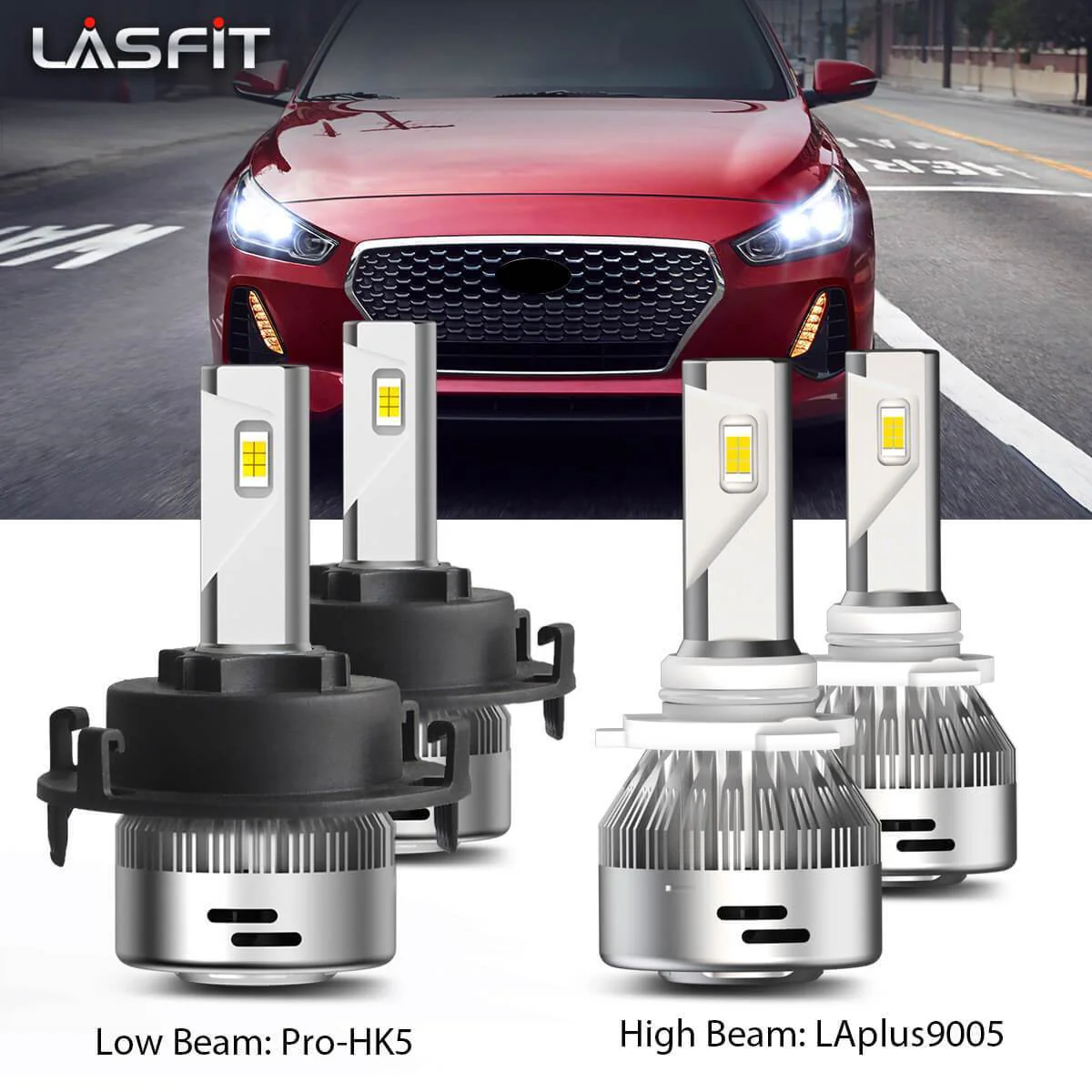 Fit for 2018-2019 Hyundai Elantra GT Custom H7 LED Bulbs Exterior Interior Lights Plug and Play - Image 8