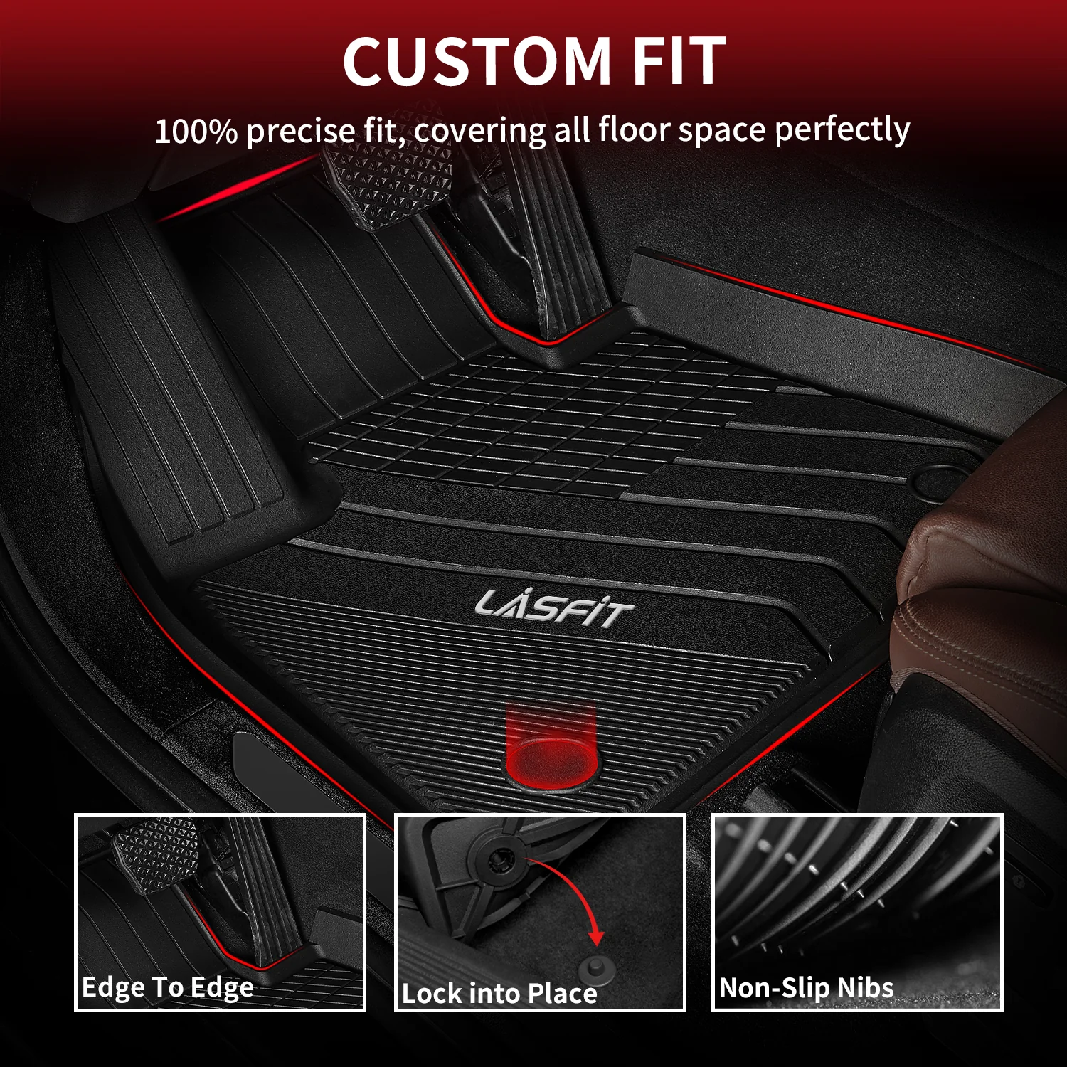 Fit for 2019-2026 BMW X5 Floor Mats or Cargo Mat, Fit 5-seater Only - Image 15