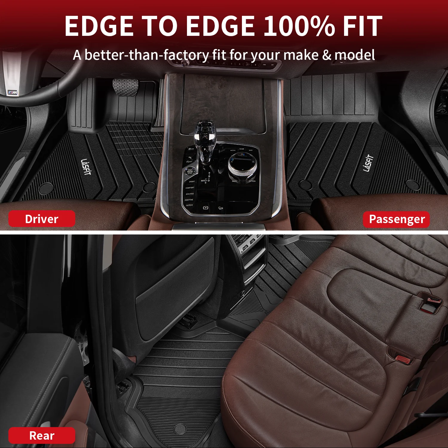 Fit for 2019-2026 BMW X5 Floor Mats or Cargo Mat, Fit 5-seater Only - Image 5