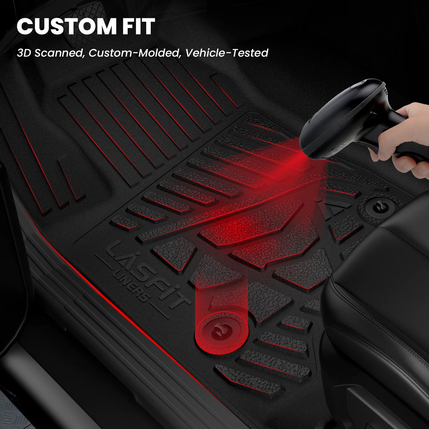 Fit for 2019-2026 Chevrolet Silverado 1500 Floor Mats, Fit Carpet Floor Only, Not Fit 2019 Silverado 1500 LD - Image 47