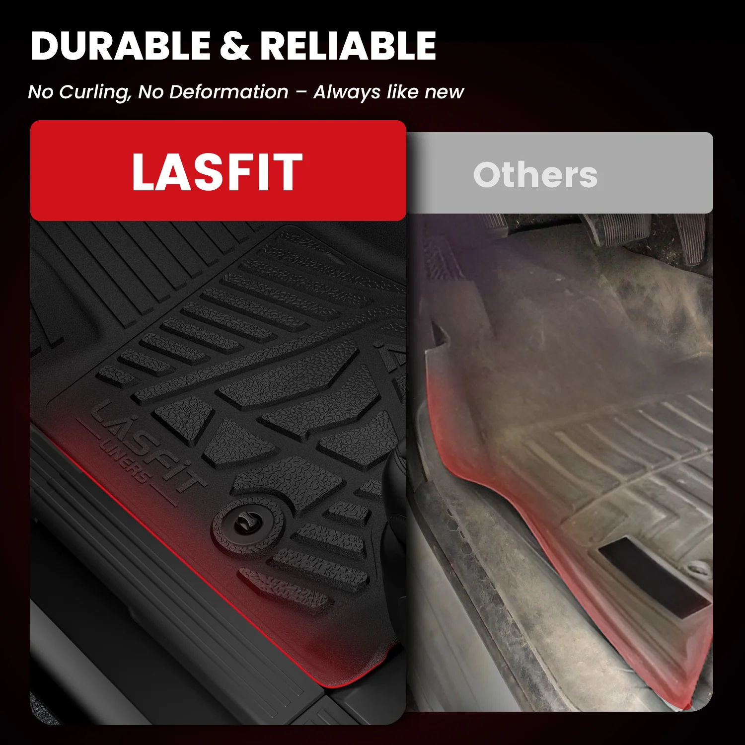 Fit for 2019-2026 Chevrolet Silverado 1500 Floor Mats, Fit Carpet Floor Only, Not Fit 2019 Silverado 1500 LD - Image 68