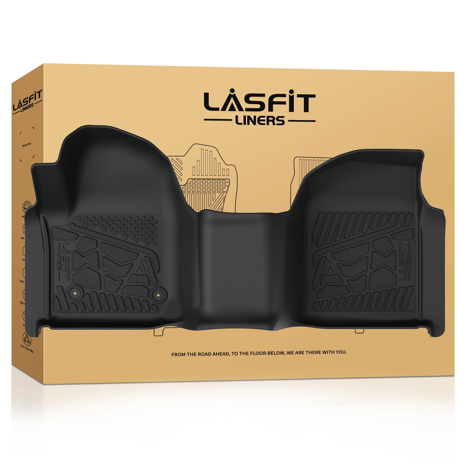 Fit for 2019-2026 Chevrolet Silverado 1500 Floor Mats, Fit Carpet Floor Only, Not Fit 2019 Silverado 1500 LD - Image 80