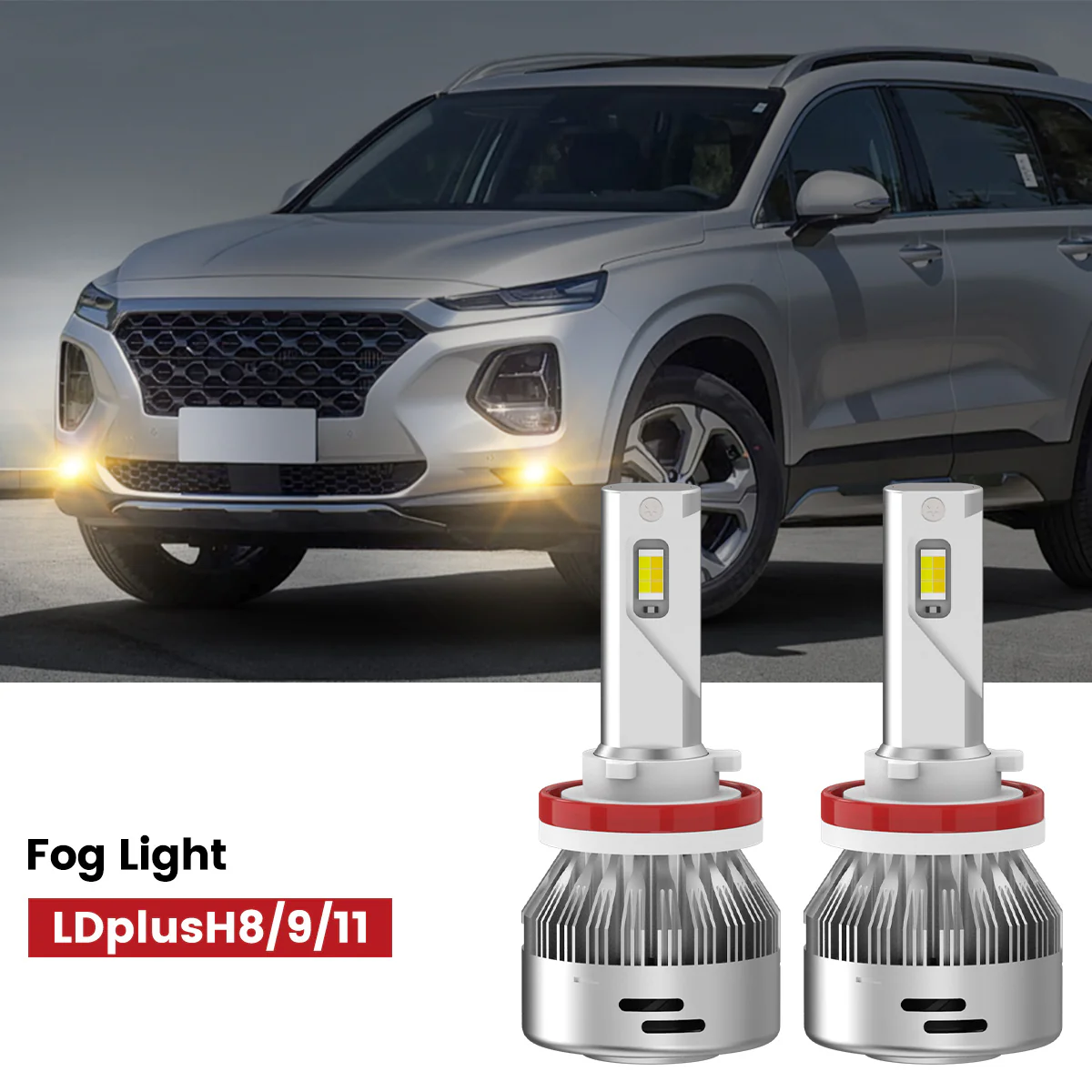 Fit for 2019-2020 Hyundai Santa Fe The Brightest LED Bulbs Upgrade - Image 28