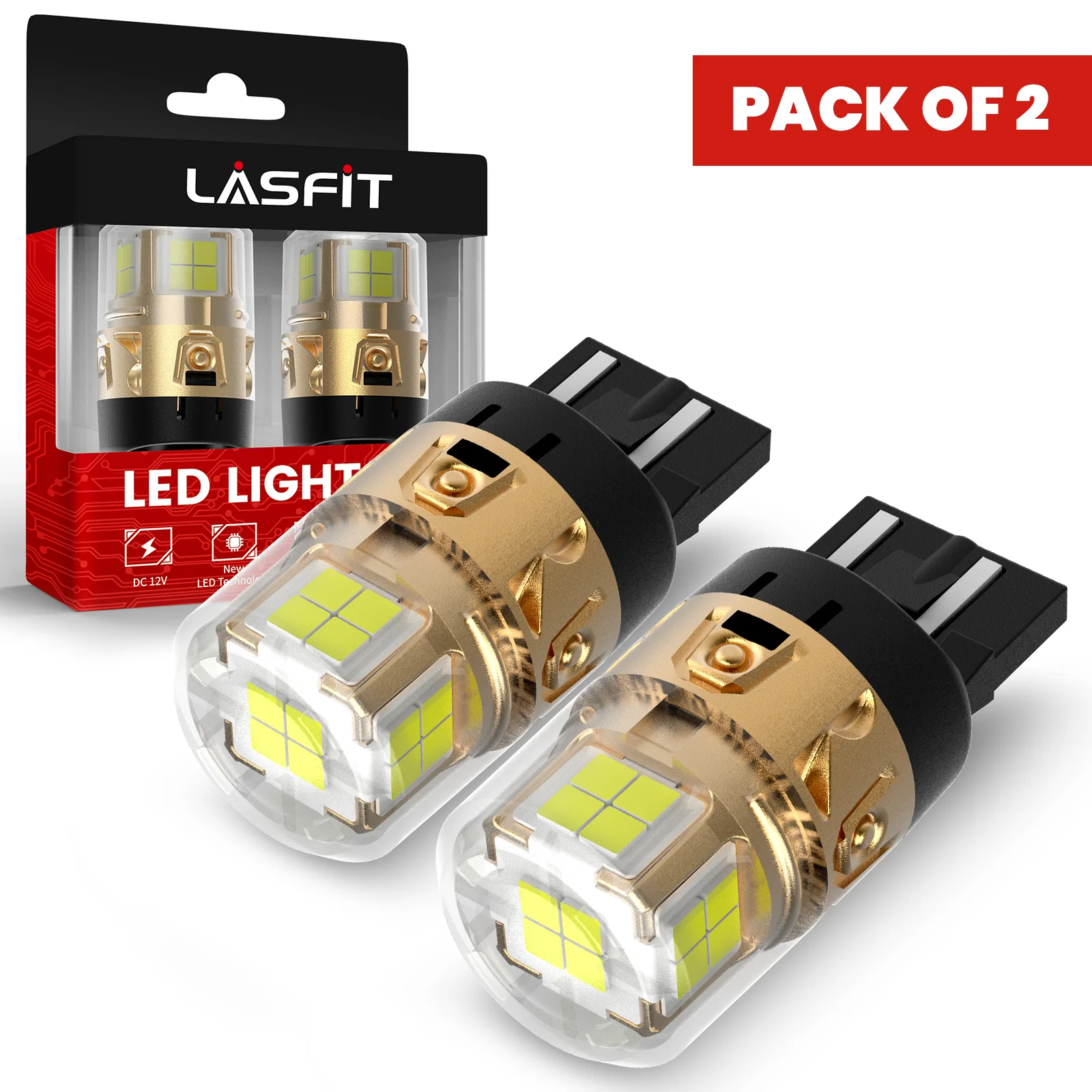 Fit for 2016-2020 Mazda MX-5 Miata LED Turn Signal Backup License Plate Light Bulbs - Image 10