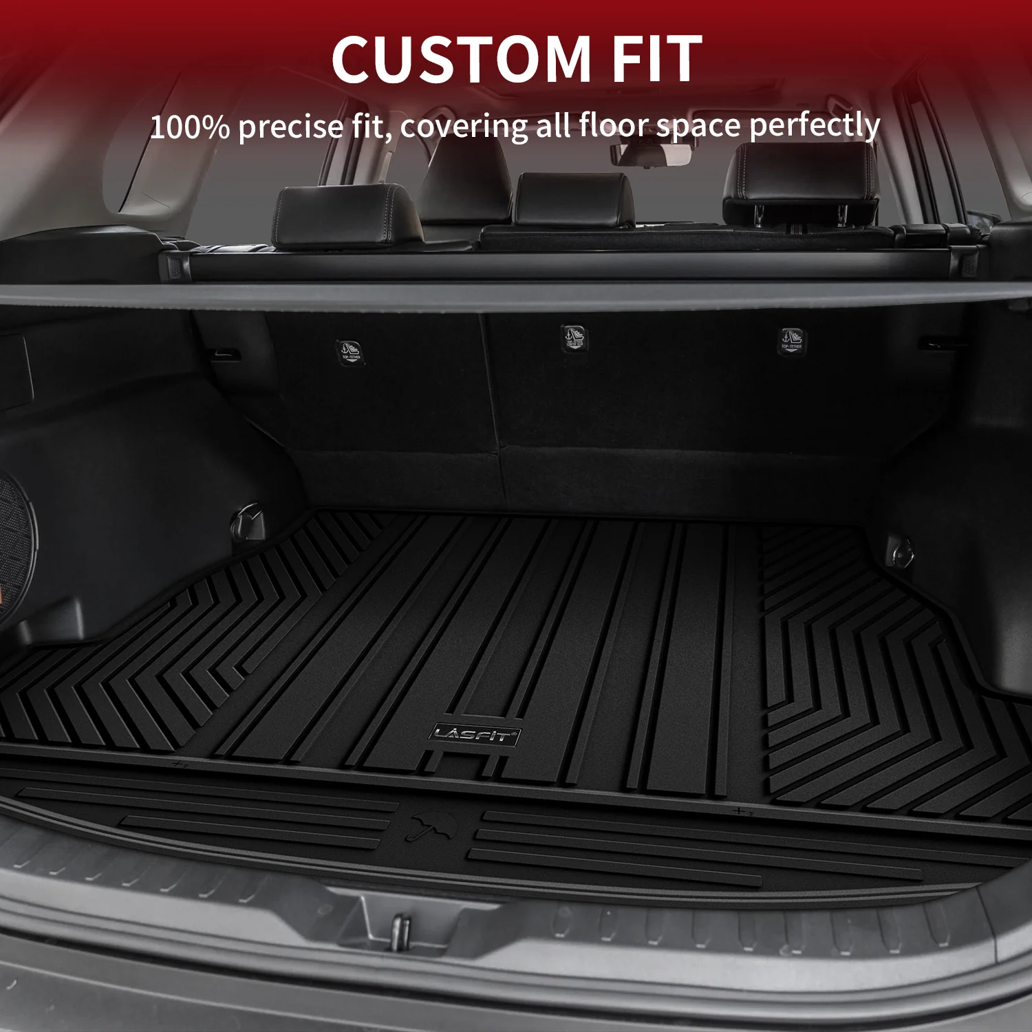 Fit for 2019-2025 Toyota RAV4 All-weather TPE Floor Mats & Cargo Mat - Image 21