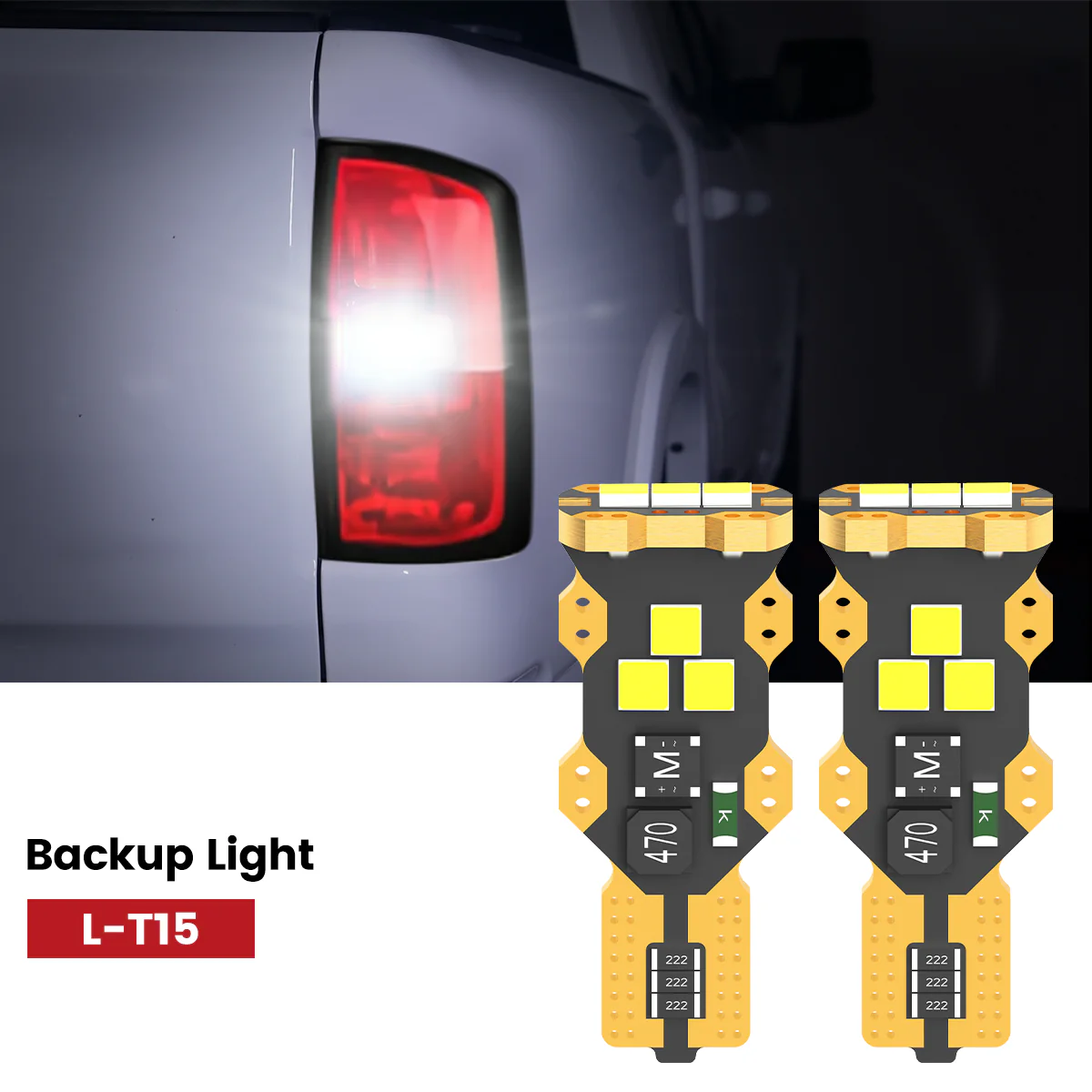 Fit for 2015-2022 Chevrolet Colorado LED Bulbs Upgrade | Tested and Verified - Image 33