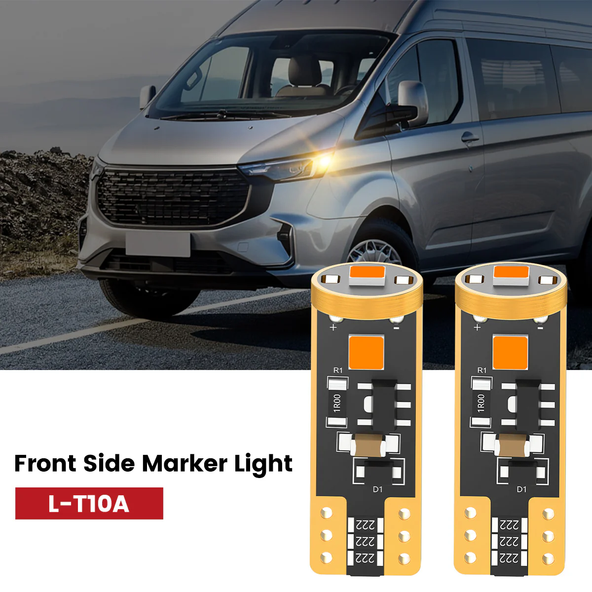 Fit for 2019-2023 Ford Transit Connect The Brightest LED Bulbs Upgrade - Image 40