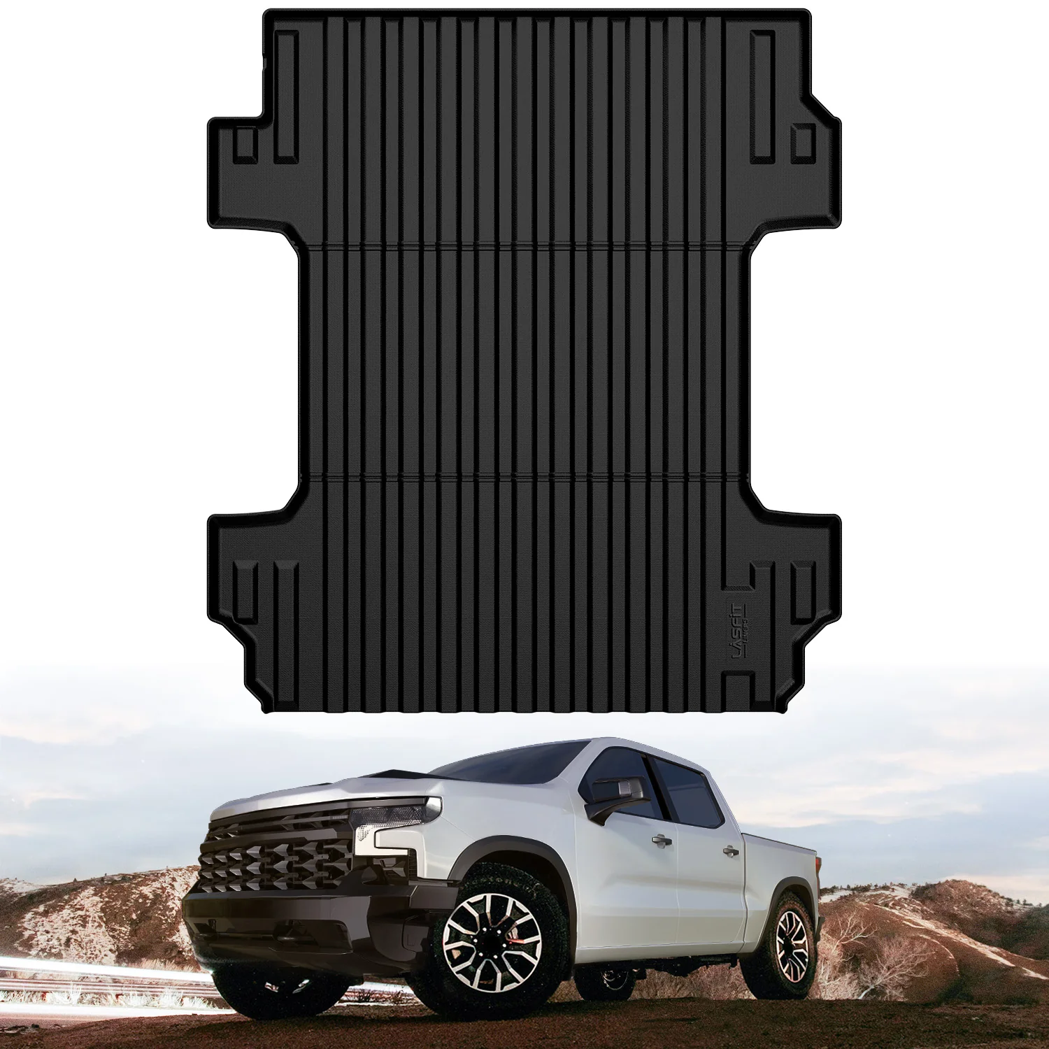 Fit for 2019-2026 Chevrolet Silverado 1500 Truck Bed Mat or Tailgate Mat, Not for 2019 Silverado LD - Image 23