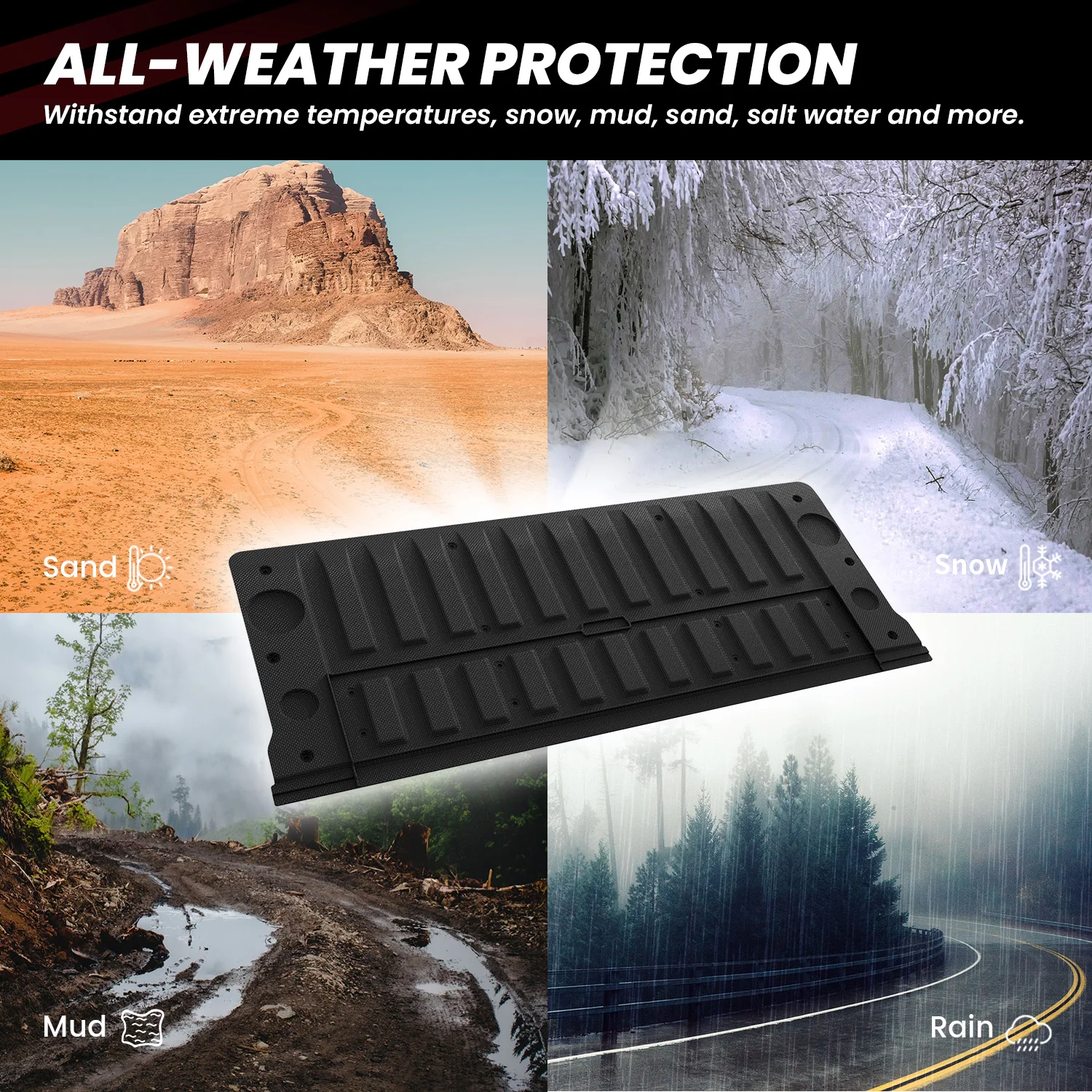 Fit for 2019-2026 GMC Sierra 1500 Truck Bed Mat or Tailgate Mat, Not Fit 2019 Sierra 1500 LD - Image 36