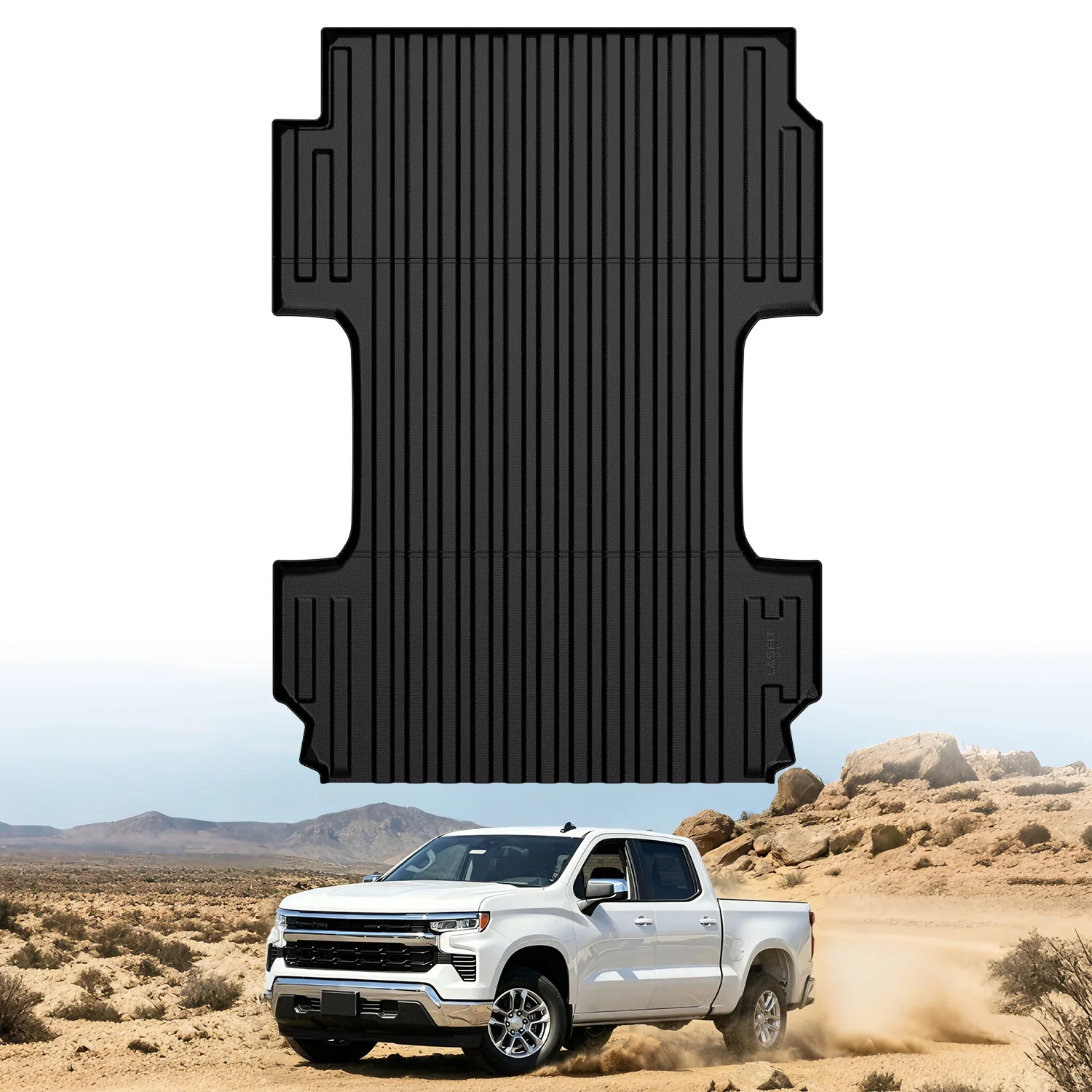 Fit for 2019-2026 GMC Sierra 1500 Truck Bed Mat or Tailgate Mat, Not Fit 2019 Sierra 1500 LD - Image 43