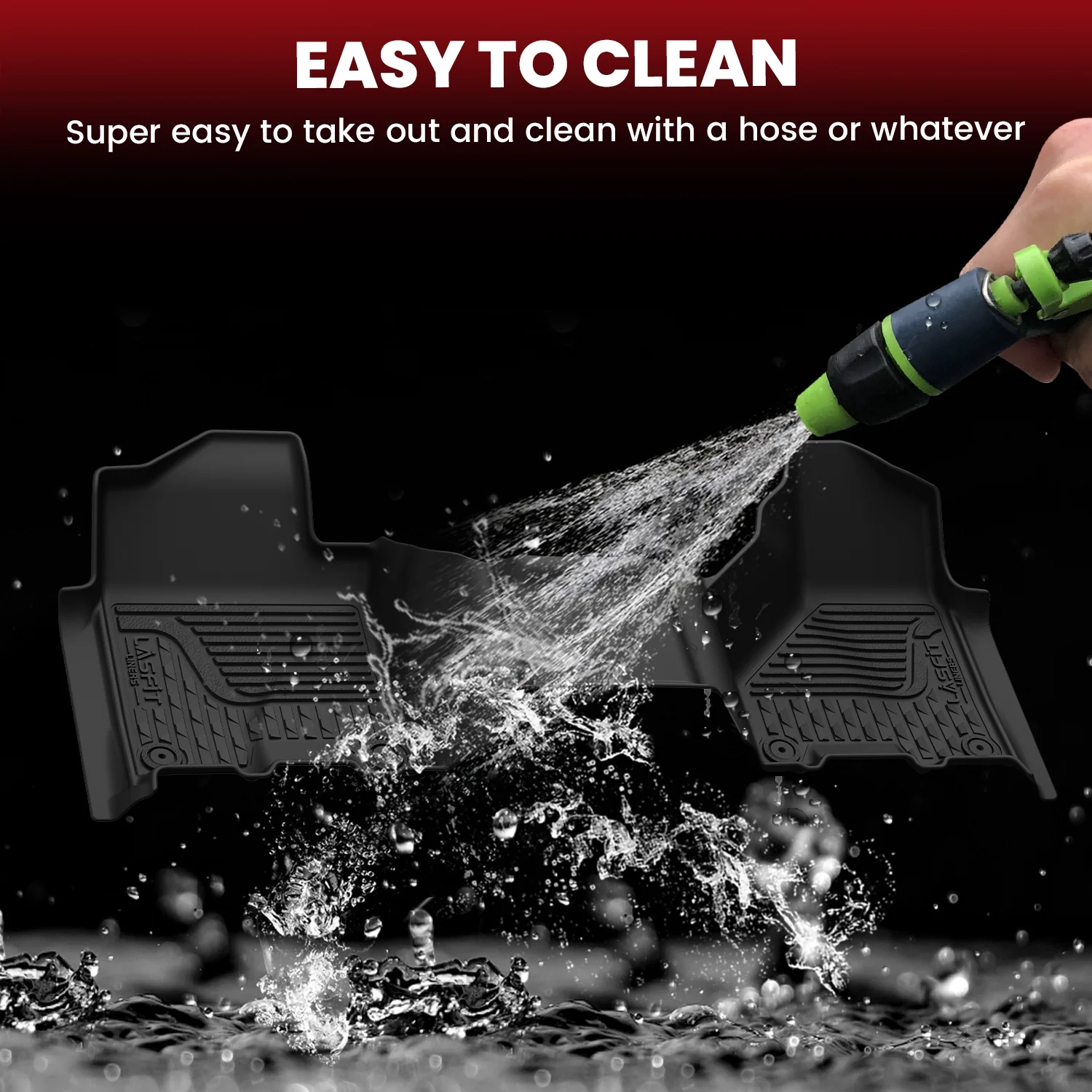 Fit for 2019-2026 Ram 2500 3500 Floor Mats, Fit Without Power Take-Off (PTO) KIT & Carpet Floor Only - Image 27