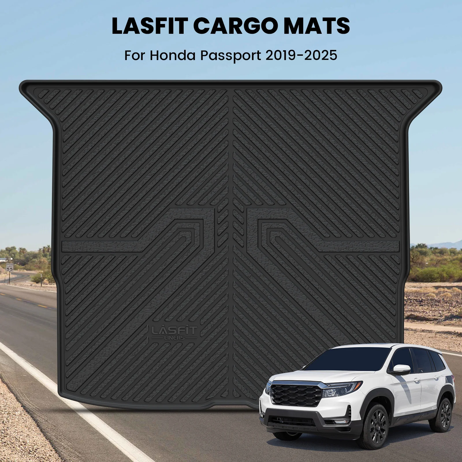 Fit for 2019-2025 Honda Passport Floor Mats or Cargo Mat - Image 25
