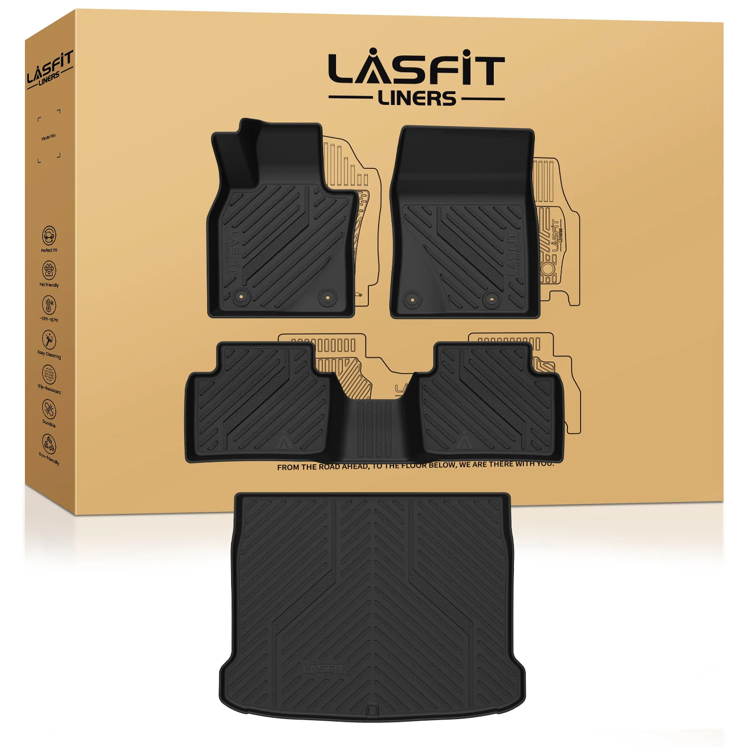 Fit for 2019-2026 Mazda Mazda3 All-weather Floor Mats - Image 18