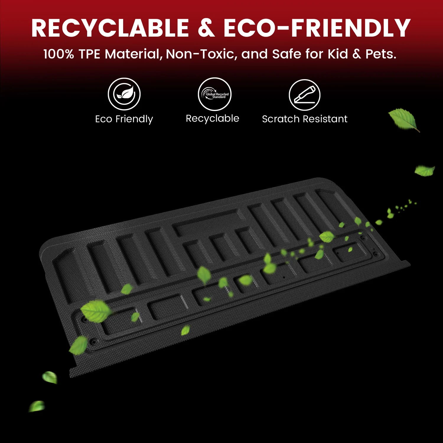 Fit for 2019-2026 Ram 1500 Truck Tailgate Mat, Not Fit Drop-in liners - Image 6