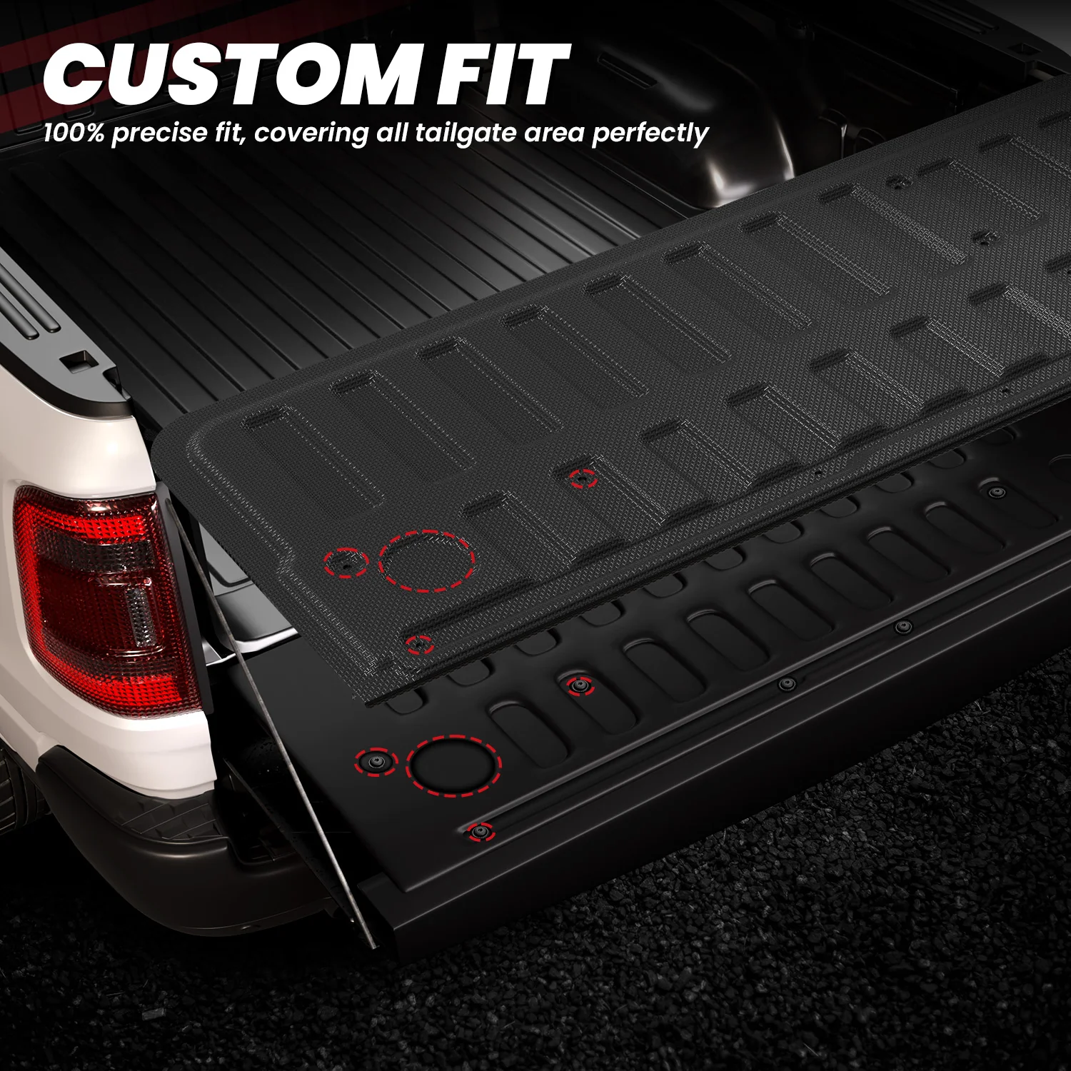 Fit for 2019-2026 Ram 1500 Truck Tailgate Mat, Not Fit Drop-in liners - Image 13
