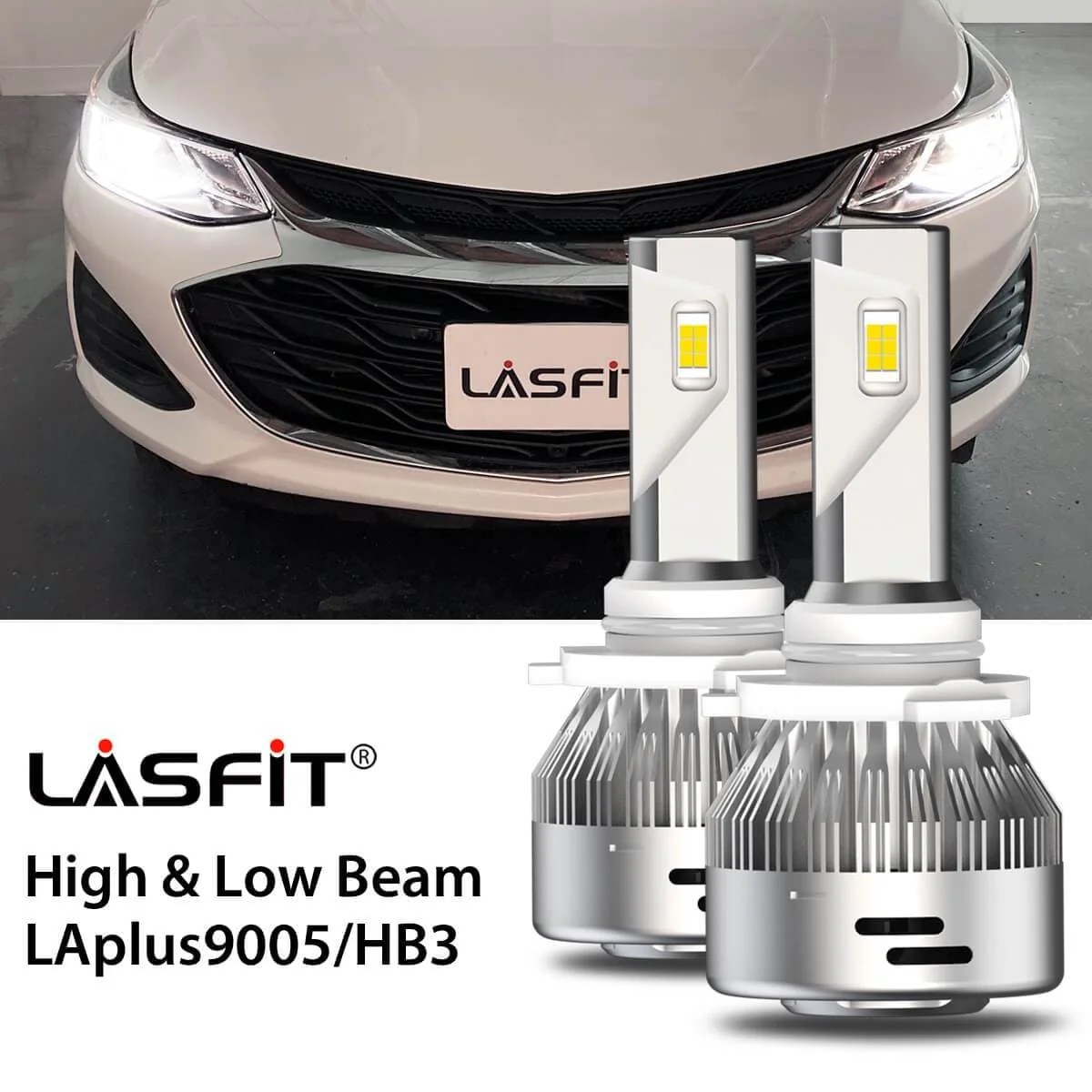 Fit for 2019 Chevrolet Cruze LED Bulbs 9005 Exterior Interior Lights - Image 5