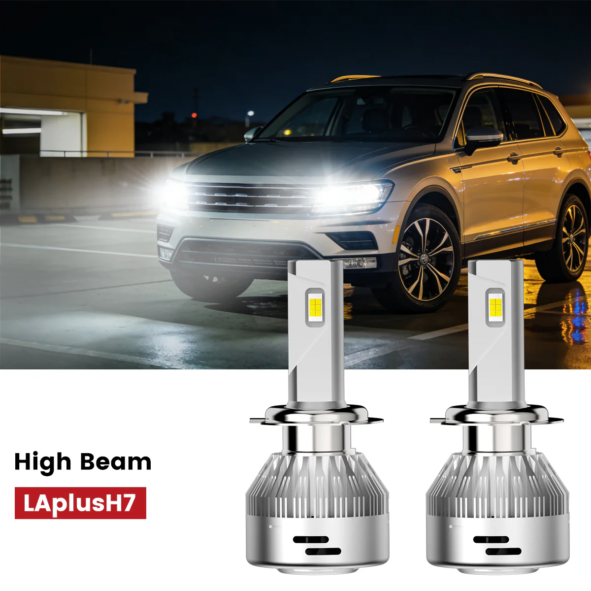 Fit for 2018-2021 Volkswagen Tiguan Custom H7 LED Bulbs Upgrade | Tested and Verified - Image 22