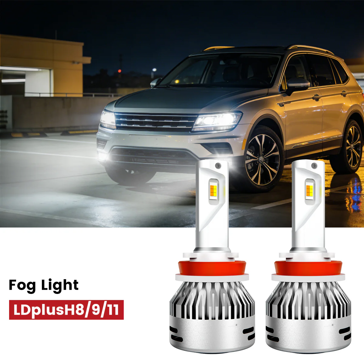 Fit for 2018-2021 Volkswagen Tiguan Custom H7 LED Bulbs Upgrade | Tested and Verified - Image 30